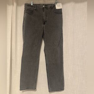 Abercrombie ankle straight jeans
